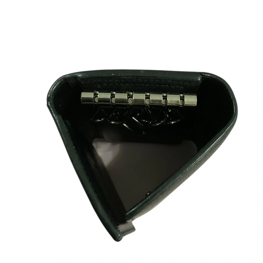 Saint Laurent Black Leather Key Case - Picture 8 of 12